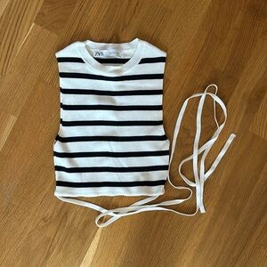 Zara striped tank